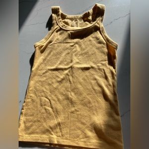 American eagle, yellow high neck, tank top
